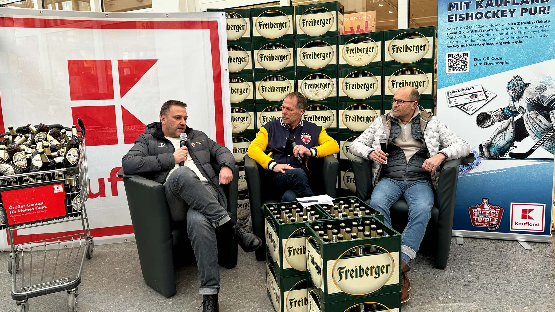 Freiberg Fan-Talk mit Dirk Rohrbach, Frank Budszuhn und Frank Rehagel