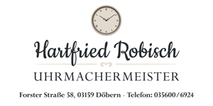 Uhrmachermeister Hartfried Robisch